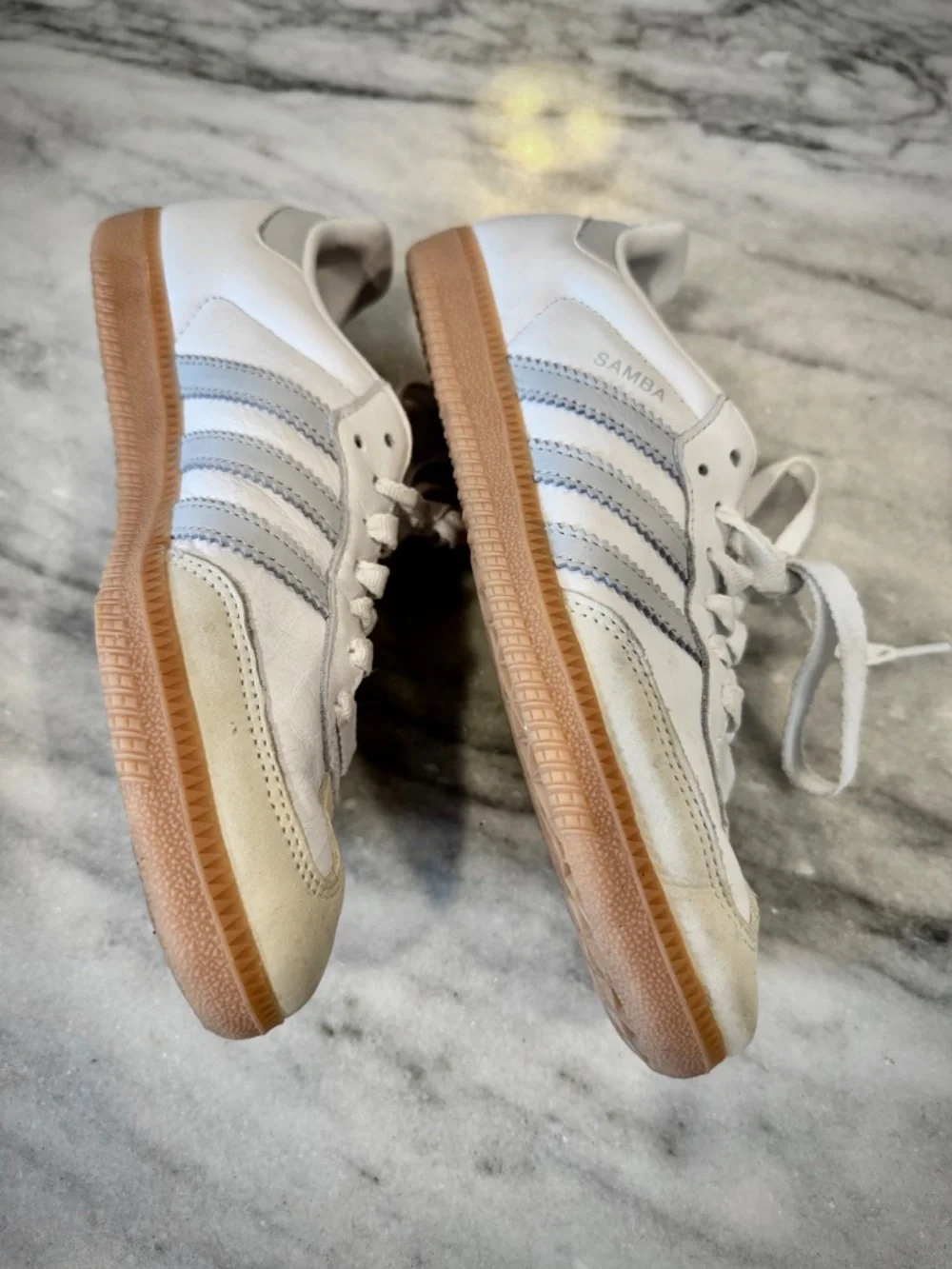 adidas SAMBA - light blue - Picture 3 of 5